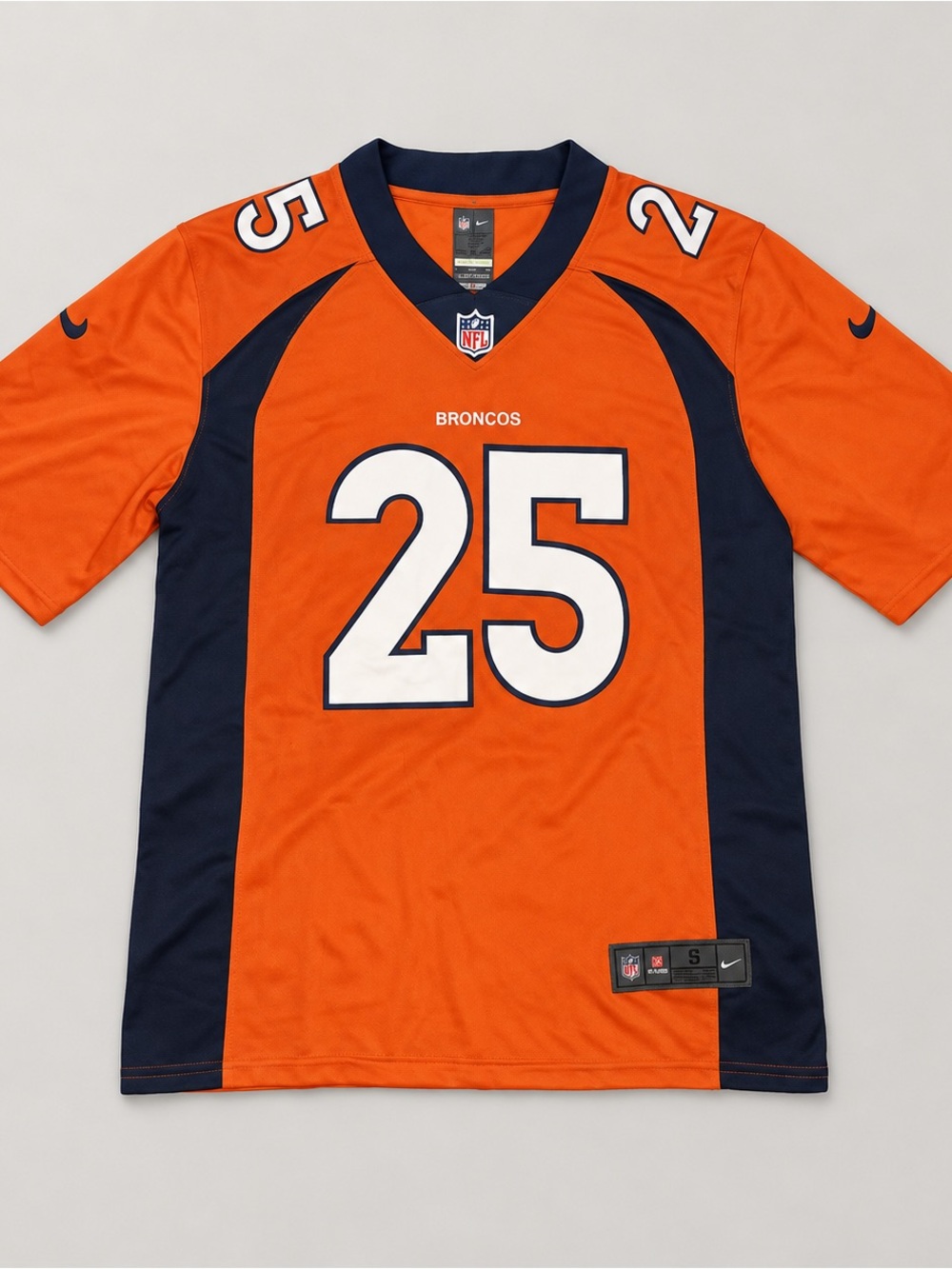 Nike Denver Broncos Melvin Gordon III #25 Jersey Orange Men’s Small